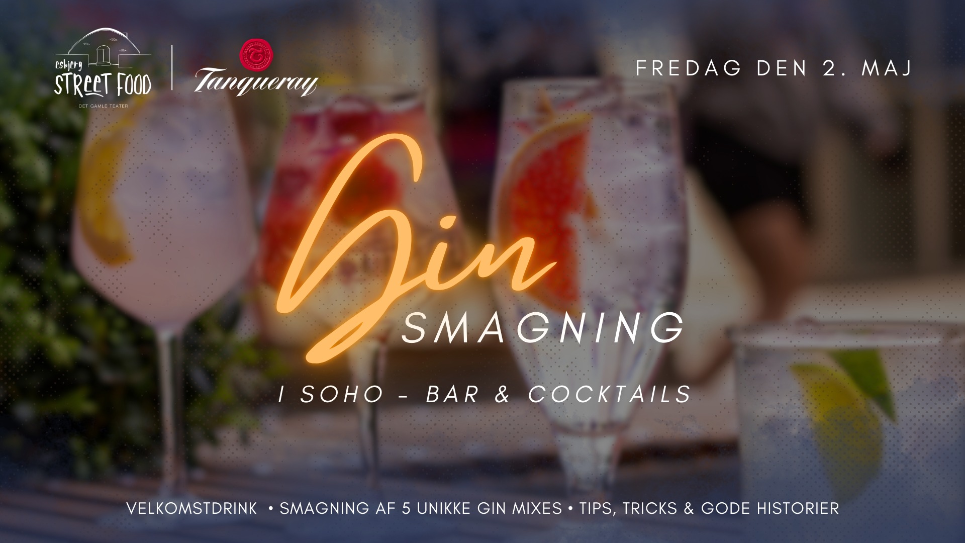 Gin-smagning i SoHo - Bar & Cocktails