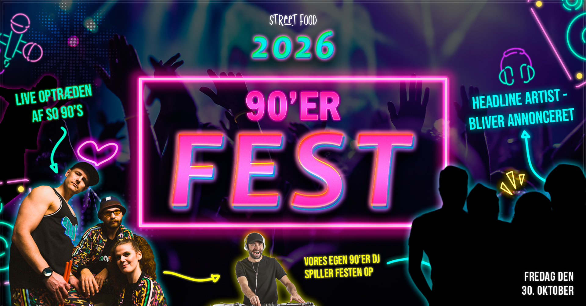 90'er fest på Esbjerg Street Food