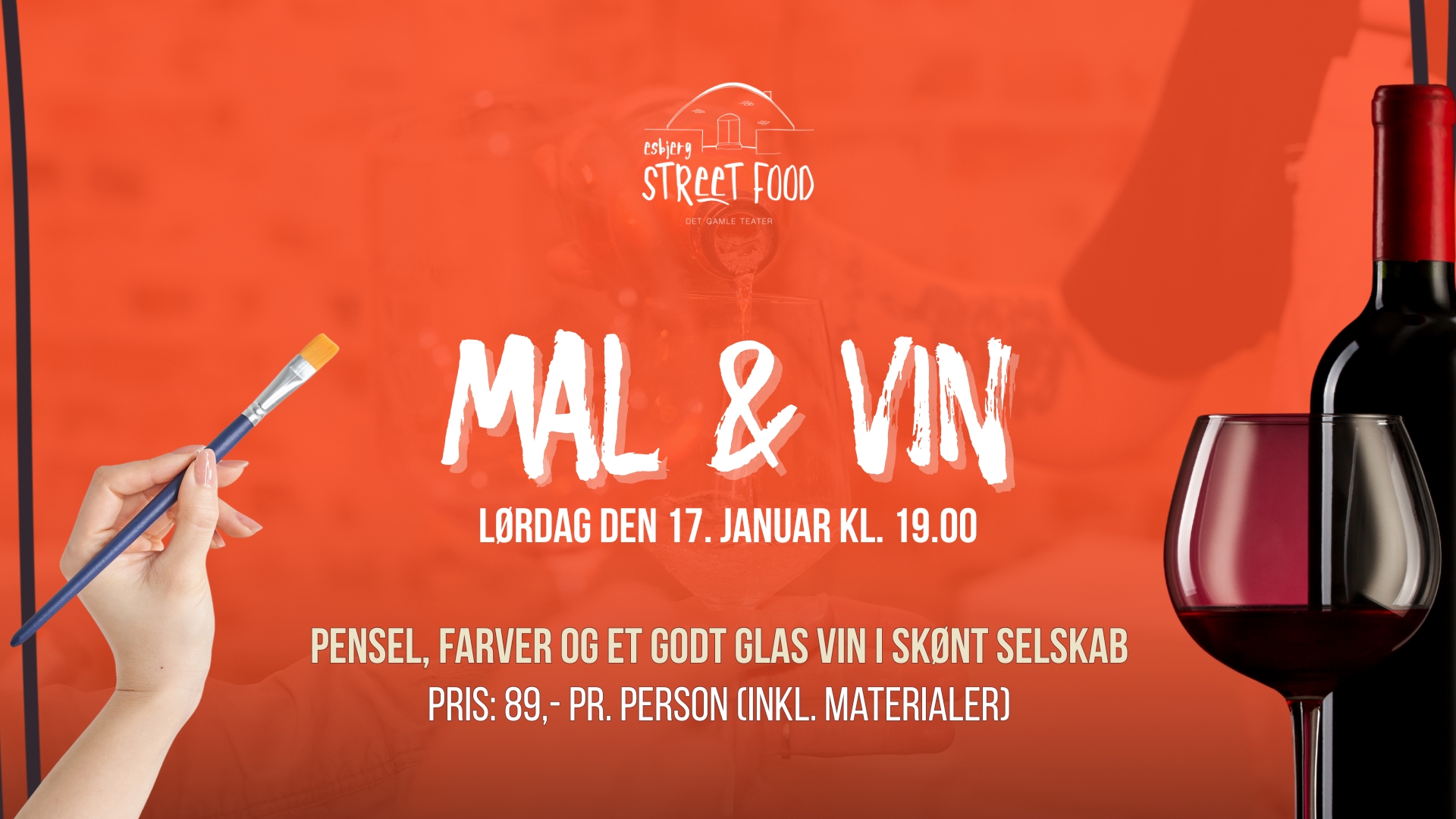 Mal og vin på Esbjerg Street Food