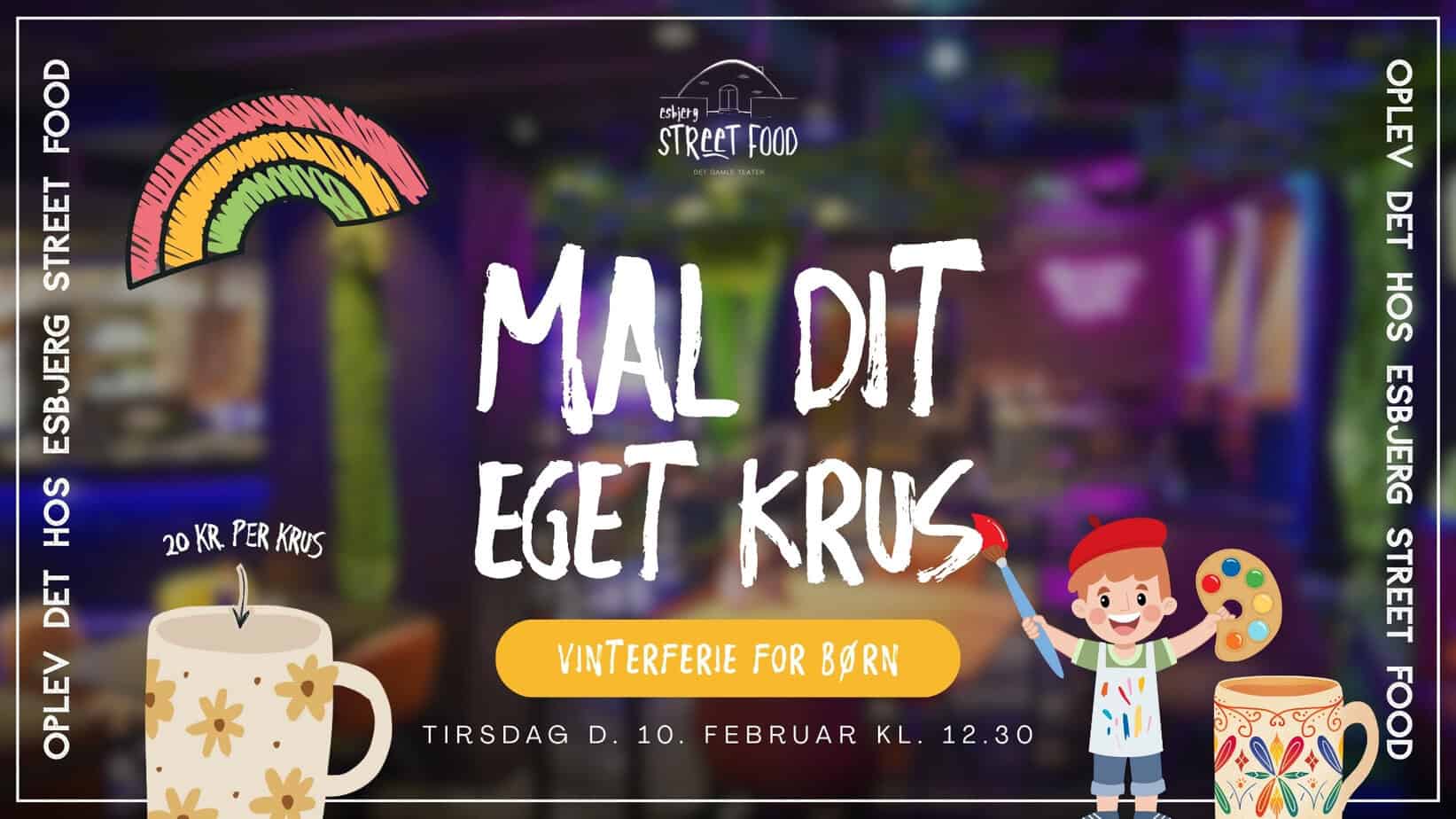 Mal dit eget krus på Esbjerg Street Food