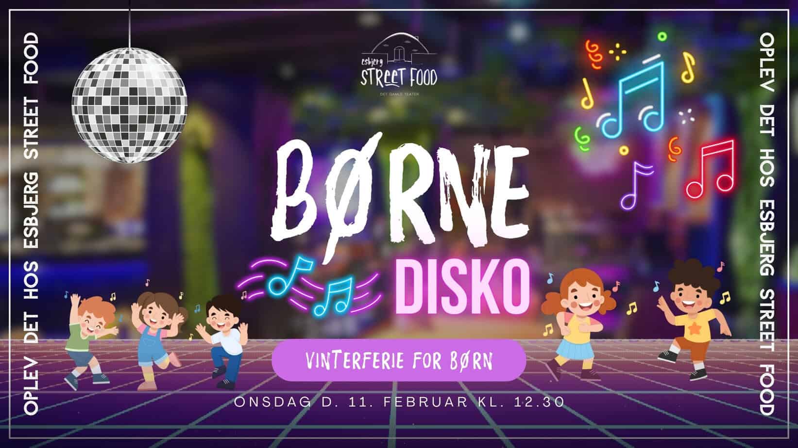 Børnedisko på Esbjerg Street Food