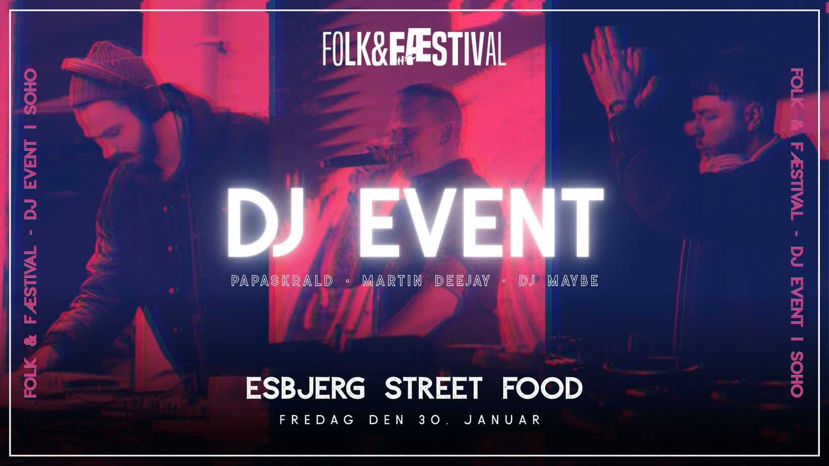 DJ event på Esbjerg Street Food