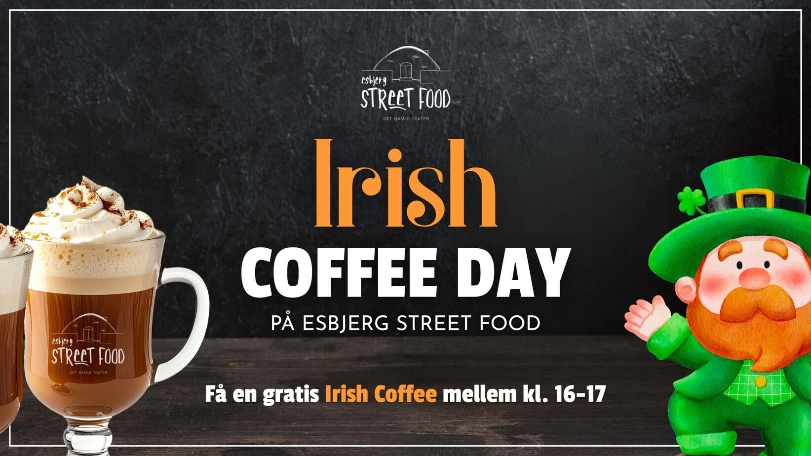 Irish Coffee Day på Esbjerg Street Food