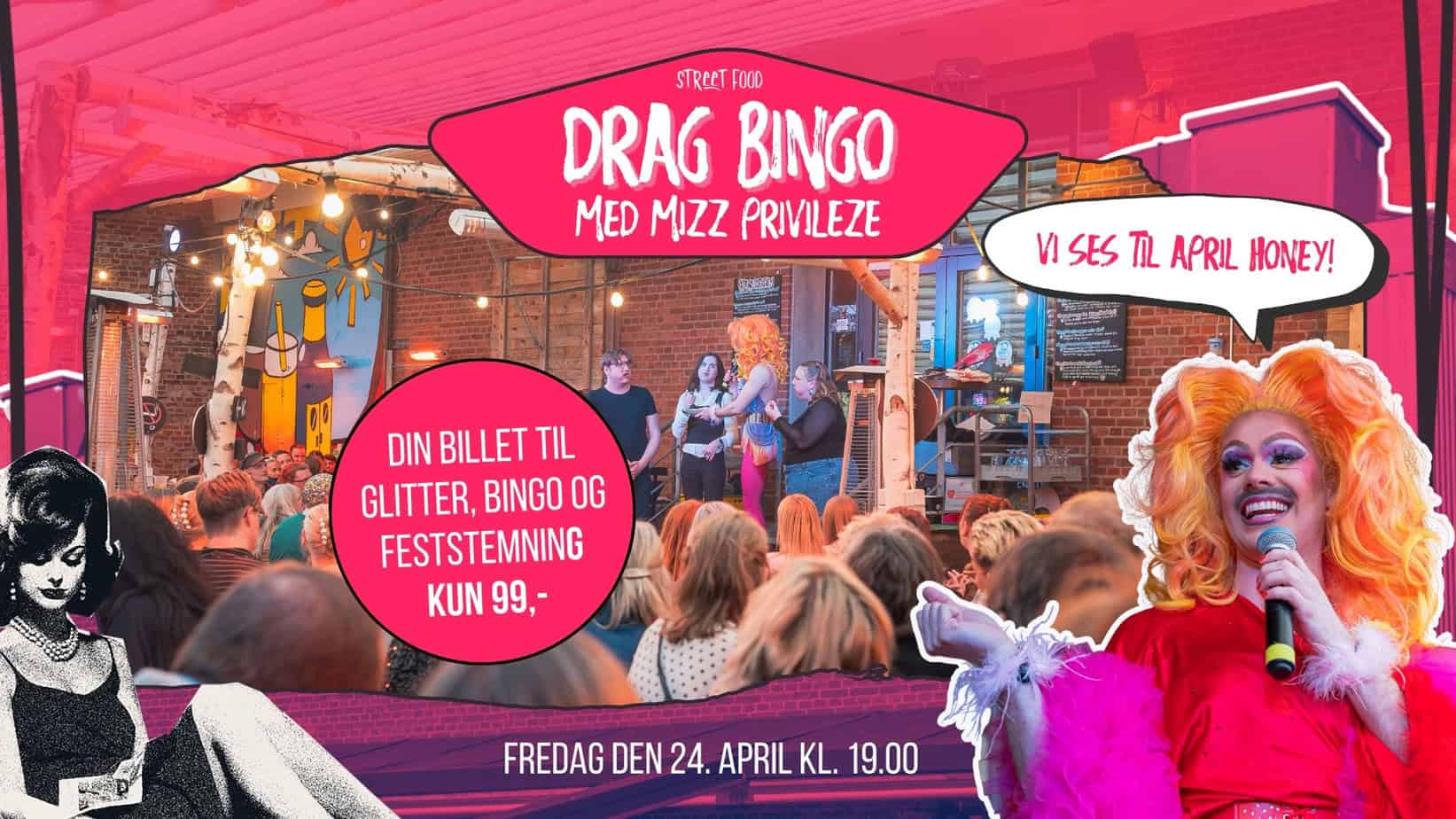 Drag bingo på Esbjerg Street Food