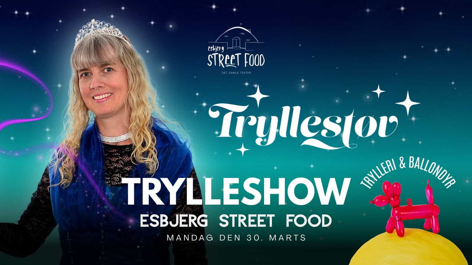 Trylleshow med Helle Tryllestøv