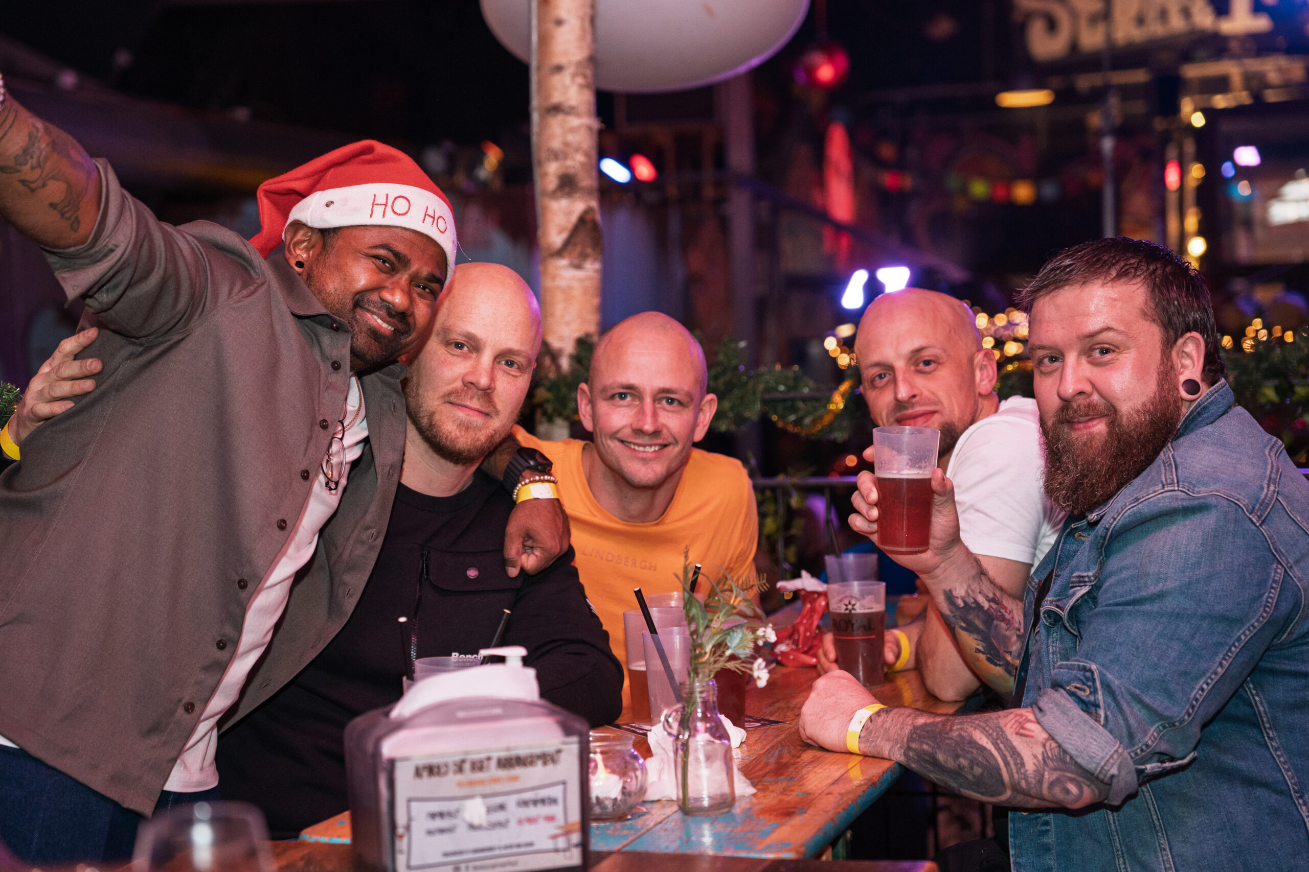 Glade gæster til julefrokost hos Esbjerg Street Food