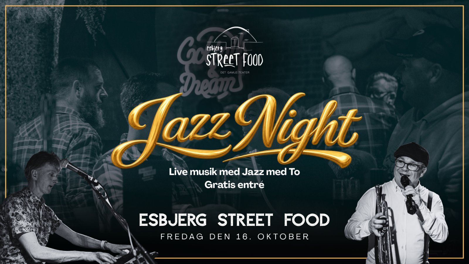 Jazz Night på Esbjerg Street Food med Jazz Med To i SoHo