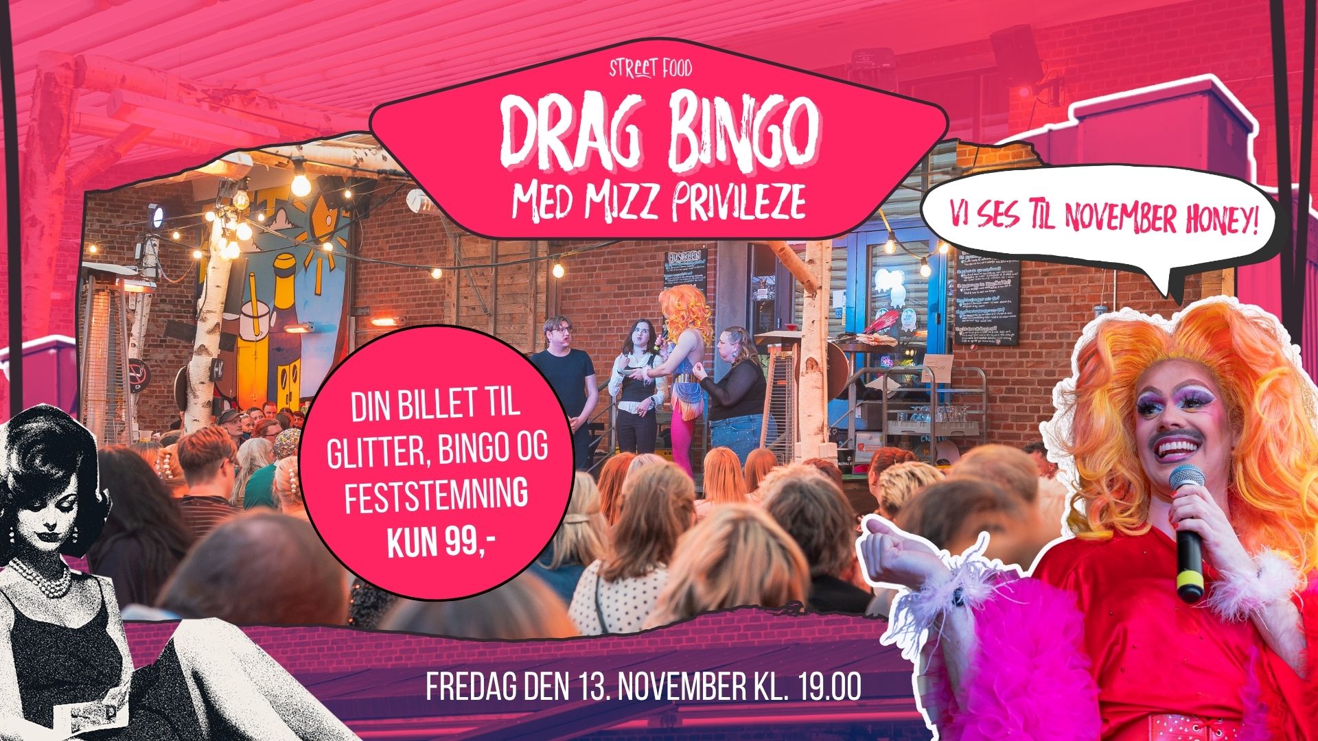 drag bingo esbjerg street food