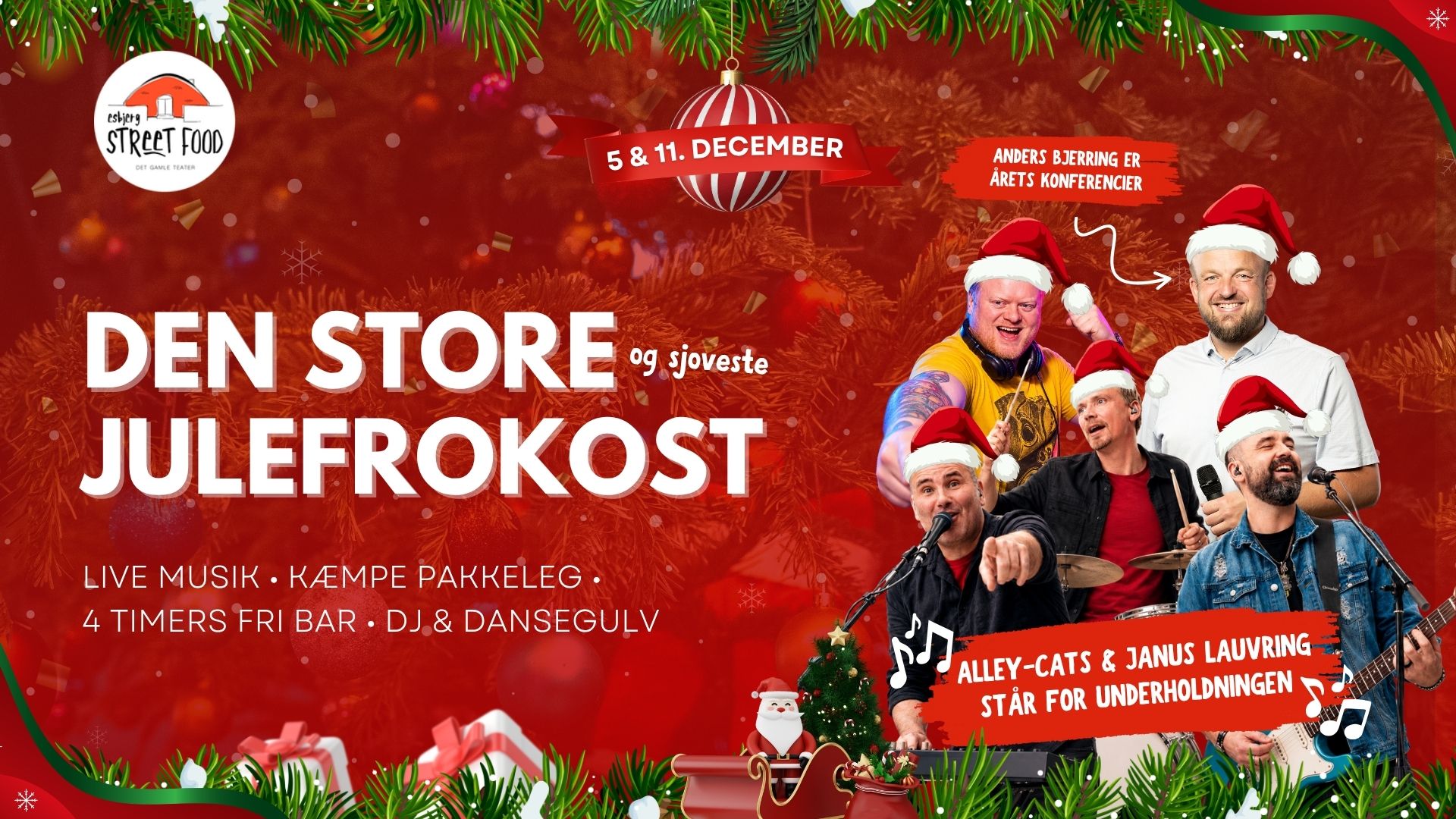 den store julefrokost esbjerg street food